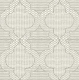 A-Street Prints Ernest Charcoal Quilted Quatrefoil Wallpaper Whimsy Covers about 56.4 square feet Great Britain Unpasted 10.4-in repeat, drop match 20.5-in by 33-ft long roll - My Fabric Connection - A-Street Prints Ernest Charcoal Quilted Quatrefoil Wallpaper Whimsy Covers about 56.4 square feet Great Britain Unpasted 10.4-in repeat, drop match 20.5-in by 33-ft long roll - My Fabric Connection -