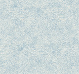 Antonina Vella Floret Blue Wallpaper Antonina Vella Boho Luxe Covers about 60.8 square feet United States Unpasted 25.25-in repeat, straight match 27-in by 27-ft long roll - My Fabric Connection -