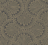 Antonina Vella Cabaret Black Metallic Wallpaper Antonina Vella Deco Covers about 60.8 square feet United States Unpasted 25.25-in repeat, straight match 27-in by 27-ft long roll - My Fabric Connection - Antonina Vella Cabaret Black Metallic Wallpaper Antonina Vella Deco Covers about 60.8 square feet United States Unpasted 25.25-in repeat, straight match 27-in by 27-ft long roll - My Fabric Connection -