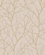 Antonina Vella Trees Silhouette Beige & Gold Wallpaper Antonina Vella Modern Metals Second Edition Covers about 57.2 square feet China Unpasted 25.2-in repeat, straight match 20.8-in by 33-ft long roll - My Fabric Connection - Antonina Vella Trees Silhouette Beige & Gold Wallpaper Antonina Vella Modern Metals Second Edition Covers about 57.2 square feet China Unpasted 25.2-in repeat, straight match 20.8-in by 33-ft long roll - My Fabric Connection -