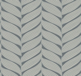 Antonina Vella Luminous Leaves Charcoal & Silver Wallpaper Antonina Vella Modern Metals Second Edition Covers about 60.5 square feet China Unpasted 12.6-in repeat, straight match 27-in by 26.9-ft long roll - My Fabric Connection - Antonina Vella Luminous Leaves Charcoal & Silver Wallpaper Antonina Vella Modern Metals Second Edition Covers about 60.5 square feet China Unpasted 12.6-in repeat, straight match 27-in by 26.9-ft long roll - My Fabric Connection -
