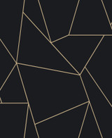 Antonina Vella Nazca Black & Gold Wallpaper Antonina Vella Modern Metals Second Edition Covers about 57.2 square feet China Unpasted 25.2-in repeat, drop match 20.8-in by 33-ft long roll - My Fabric Connection - Antonina Vella Nazca Black & Gold Wallpaper Antonina Vella Modern Metals Second Edition Covers about 57.2 square feet China Unpasted 25.2-in repeat, drop match 20.8-in by 33-ft long roll - My Fabric Connection -