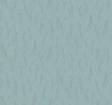 Antonina Vella Sprigs Smokey Blue & Silver Wallpaper Antonina Vella Modern Metals Second Edition Covers about 60.5 square feet China Unpasted 12.6-in repeat, straight match 27-in by 26.9-ft long roll - My Fabric Connection -