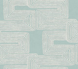 York Wallcoverings Zulu Thread Azure & Gold Wallpaper Artistic Abstracts Covers about 60.8 square feet Unpasted 24-in repeat, straight match 27-in by 27-ft long roll - My Fabric Connection - York Wallcoverings Zulu Thread Azure & Gold Wallpaper Artistic Abstracts Covers about 60.8 square feet Unpasted 24-in repeat, straight match 27-in by 27-ft long roll - My Fabric Connection -