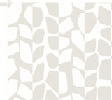 Inspired by Color Primitive Vines White & Cream Wallpaper Beige & Neutrals Covers about 60.8 square feet Unpasted 25.25-in repeat, straight match 27-in by 27-ft long roll - My Fabric Connection -