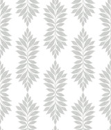 Inspired by Color Broadsands Botanica Light Grey Wallpaper Beige & Neutrals Covers about 56.4 square feet Prepasted 24-in repeat, straight match 20.5-in by 33-ft long roll - My Fabric Connection - Inspired by Color Broadsands Botanica Light Grey Wallpaper Beige & Neutrals Covers about 56.4 square feet Prepasted 24-in repeat, straight match 20.5-in by 33-ft long roll - My Fabric Connection -