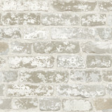 Inspired by Color Up the Wall Off White & Grey Wallpaper Beige & Neutrals Covers about 56.4 square feet Prepasted 20.5-in repeat, drop match 20.5-in by 33-ft long roll - My Fabric Connection - Inspired by Color Up the Wall Off White & Grey Wallpaper Beige & Neutrals Covers about 56.4 square feet Prepasted 20.5-in repeat, drop match 20.5-in by 33-ft long roll - My Fabric Connection -