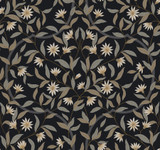 Inspired by Color Jasmine Black Metallic Wallpaper Black & White, III Covers about 60.8 square feet Prepasted 25.25-in repeat, straight match 27-in by 27-ft long roll - My Fabric Connection - Inspired by Color Jasmine Black Metallic Wallpaper Black & White, III Covers about 60.8 square feet Prepasted 25.25-in repeat, straight match 27-in by 27-ft long roll - My Fabric Connection -
