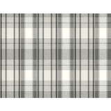 Inspired by Color Bartola Plaid Black Wallpaper Black & White, III Covers about 60.8 square feet Prepasted 10.25-in repeat, straight match 27-in by 27-ft long roll - My Fabric Connection - Inspired by Color Bartola Plaid Black Wallpaper Black & White, III Covers about 60.8 square feet Prepasted 10.25-in repeat, straight match 27-in by 27-ft long roll - My Fabric Connection -