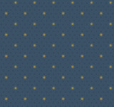 Inspired by Color Stella Star Navy Metallic Wallpaper Blues II Covers about 60.8 square feet Unpasted 25.25-in repeat, straight match 27-in by 27-ft long roll - My Fabric Connection -