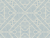 Inspired by Color Diamond Macrame Blue Wallpaper Blues II Covers about 60.8 square feet Prepasted 20.5-in repeat, straight match 27-in by 27-ft long roll - My Fabric Connection - Inspired by Color Diamond Macrame Blue Wallpaper Blues II Covers about 60.8 square feet Prepasted 20.5-in repeat, straight match 27-in by 27-ft long roll - My Fabric Connection -