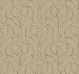 Candice Olson Divine Trellis Taupe Wallpaper Candice Olson Casual Elegance Covers about 60.8 square feet Unpasted 25.25-in repeat, straight match 27-in by 27-ft long roll - My Fabric Connection -