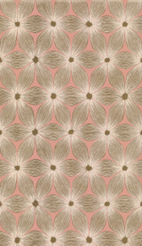 Candice Olson Everlasting Coral & Gold Wallpaper Candice Olson Modern Artisan II Covers about 57.8 square feet Unpasted 21-in repeat, straight match 21-in by 33-ft long roll - My Fabric Connection - Candice Olson Everlasting Coral & Gold Wallpaper Candice Olson Modern Artisan II Covers about 57.8 square feet Unpasted 21-in repeat, straight match 21-in by 33-ft long roll - My Fabric Connection -