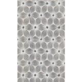 Candice Olson Everlasting White & Silver Wallpaper Candice Olson Modern Artisan II Covers about 57.8 square feet Unpasted 21-in repeat, straight match 21-in by 33-ft long roll - My Fabric Connection -