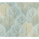 Candice Olson Leaf Concerto Turquoise Wallpaper Candice Olson Modern Nature 2nd Edition Covers about 60.8 square feet Unpasted 24-in repeat, straight match 27-in by 27-ft long roll - My Fabric Connection - Candice Olson Leaf Concerto Turquoise Wallpaper Candice Olson Modern Nature 2nd Edition Covers about 60.8 square feet Unpasted 24-in repeat, straight match 27-in by 27-ft long roll - My Fabric Connection -
