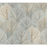 Candice Olson Leaf Concerto Blue & Taupe Wallpaper Candice Olson Modern Nature 2nd Edition Covers about 60.8 square feet Unpasted 24-in repeat, straight match 27-in by 27-ft long roll - My Fabric Connection - Candice Olson Leaf Concerto Blue & Taupe Wallpaper Candice Olson Modern Nature 2nd Edition Covers about 60.8 square feet Unpasted 24-in repeat, straight match 27-in by 27-ft long roll - My Fabric Connection -