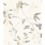 York Wallcoverings Linden Flower Tan Wallpaper Candice Olson Tranquil Covers about 56.4 square feet Unpasted 24-in repeat, drop match 20.5-in by 33-ft long roll - My Fabric Connection - York Wallcoverings Linden Flower Tan Wallpaper Candice Olson Tranquil Covers about 56.4 square feet Unpasted 24-in repeat, drop match 20.5-in by 33-ft long roll - My Fabric Connection -
