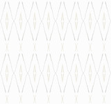 Carol Benson-Cobb Artifact Silhouettes Natural Wallpaper Carol Benson-Cobb Signature Covers about 60.8 square feet Unpasted 25.25-in repeat, straight match 27-in by 27-ft long roll - My Fabric Connection -