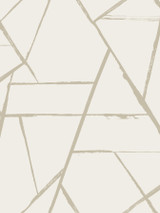 Carol Benson-Cobb Intersect Beige Metallic Wallpaper Carol Benson-Cobb Signature Covers about 60.8 square feet Unpasted 36-in repeat, drop match 27-in by 27-ft long roll - My Fabric Connection - Carol Benson-Cobb Intersect Beige Metallic Wallpaper Carol Benson-Cobb Signature Covers about 60.8 square feet Unpasted 36-in repeat, drop match 27-in by 27-ft long roll - My Fabric Connection -