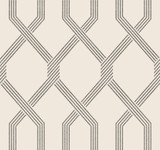 Ronald Redding Palisade Black Wallpaper Classics Covers about 60.8 square feet Unpasted 25.25-in repeat, straight match 27-in by 27-ft long roll - My Fabric Connection -