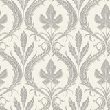 York Wallcoverings Adirondack Damask Grey & Beige Wallpaper Damask Resource Library Covers about 56.4 square feet Prepasted 20.5-in repeat, straight match 20.5-in by 33-ft long roll - My Fabric Connection - York Wallcoverings Adirondack Damask Grey & Beige Wallpaper Damask Resource Library Covers about 56.4 square feet Prepasted 20.5-in repeat, straight match 20.5-in by 33-ft long roll - My Fabric Connection -