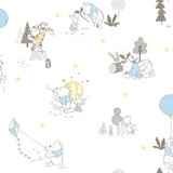 York Wallcoverings Disney Winnie the Pooh Playmates Yellow Wallpaper Disney Kids Vol. 4 Covers about 56.4 square feet Unpasted 20.5-in repeat, drop match 20.5-in by 33-ft long roll - My Fabric Connection - York Wallcoverings Disney Winnie the Pooh Playmates Yellow Wallpaper Disney Kids Vol. 4 Covers about 56.4 square feet Unpasted 20.5-in repeat, drop match 20.5-in by 33-ft long roll - My Fabric Connection -