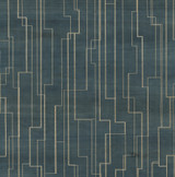 Ronald Redding Inlay Line Peacock Wallpaper Grasscloth & Natural Resource Covers about 72 square feet Unpasted 32-in repeat, straight match 36-in by 24-ft long roll - My Fabric Connection - Ronald Redding Inlay Line Peacock Wallpaper Grasscloth & Natural Resource Covers about 72 square feet Unpasted 32-in repeat, straight match 36-in by 24-ft long roll - My Fabric Connection -