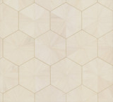 Ronald Redding Hexagram Wood Veneer Ivory Wallpaper Grasscloth & Natural Resource Covers about 72 square feet Unpasted 12-in repeat, straight match 36-in by 24-ft long roll - My Fabric Connection - Ronald Redding Hexagram Wood Veneer Ivory Wallpaper Grasscloth & Natural Resource Covers about 72 square feet Unpasted 12-in repeat, straight match 36-in by 24-ft long roll - My Fabric Connection -