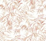 York Wallcoverings Willow Grove Clay Wallpaper Greenhouse Covers about 60.8 square feet Prepasted 24-in repeat, straight match 27-in by 27-ft long roll - My Fabric Connection - York Wallcoverings Willow Grove Clay Wallpaper Greenhouse Covers about 60.8 square feet Prepasted 24-in repeat, straight match 27-in by 27-ft long roll - My Fabric Connection -