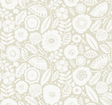 Lemieux et Cie Camille Blossom Linen Wallpaper Lemieux et Cie Signature Covers about 60.8 square feet Unpasted 25.25-in repeat, straight match 27-in by 27-ft long roll - My Fabric Connection - Lemieux et Cie Camille Blossom Linen Wallpaper Lemieux et Cie Signature Covers about 60.8 square feet Unpasted 25.25-in repeat, straight match 27-in by 27-ft long roll - My Fabric Connection -