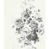 Magnolia Home Tea Rose Black & White Wallpaper Magnolia Home Vol. II Covers about 56.4 square feet Prepasted 24-in repeat, drop match 20.5-in by 33-ft long roll - My Fabric Connection - Magnolia Home Tea Rose Black & White Wallpaper Magnolia Home Vol. II Covers about 56.4 square feet Prepasted 24-in repeat, drop match 20.5-in by 33-ft long roll - My Fabric Connection -