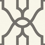 Magnolia Home Repurpose Woven Trellis Charcoal Wallpaper Magnolia Home Vol. II Covers about 56.4 square feet Prepasted 20.5-in repeat, straight match 20.5-in by 33-ft long roll - My Fabric Connection - Magnolia Home Repurpose Woven Trellis Charcoal Wallpaper Magnolia Home Vol. II Covers about 56.4 square feet Prepasted 20.5-in repeat, straight match 20.5-in by 33-ft long roll - My Fabric Connection -