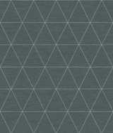 Magnolia Home Ridge Dark Grey Wallpaper Magnolia Open Sheet Covers about 56.4 square feet Prepasted 24-in repeat, straight match 20.5-in by 33-ft long roll - My Fabric Connection -