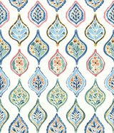 York Wallcoverings Marketplace Motif White & Multi Wallpaper Mediterranean Covers about 56.4 square feet Prepasted 24-in repeat, straight match 20.5-in by 33-ft long roll - My Fabric Connection - York Wallcoverings Marketplace Motif White & Multi Wallpaper Mediterranean Covers about 56.4 square feet Prepasted 24-in repeat, straight match 20.5-in by 33-ft long roll - My Fabric Connection -