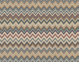 Missoni Happy Zigzag Green & Brown Wallpaper Missoni 4 Covers about 108.1 square feet Unpasted 23.6-in repeat, straight match 39.3-in by 33-ft long roll - My Fabric Connection -