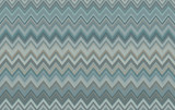 Missoni Happy Zigzag Blue Wallpaper Missoni 4 Covers about 108.1 square feet Unpasted 23.6-in repeat, straight match 39.3-in by 33-ft long roll - My Fabric Connection -