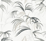 Candice Olson Inky Black Palms Wallpaper Natural Discovery Covers about 60.8 square feet Unpasted 24-in repeat, straight match 27-in by 27-ft long roll - My Fabric Connection - Candice Olson Inky Black Palms Wallpaper Natural Discovery Covers about 60.8 square feet Unpasted 24-in repeat, straight match 27-in by 27-ft long roll - My Fabric Connection -