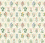 Rifle Paper Co. Hawthorne Cream Wallpaper Rifle Paper Co. Covers about 60.8 square feet Unpasted 25.25-in repeat, straight match 27-in by 27-ft long roll - My Fabric Connection - Rifle Paper Co. Hawthorne Cream Wallpaper Rifle Paper Co. Covers about 60.8 square feet Unpasted 25.25-in repeat, straight match 27-in by 27-ft long roll - My Fabric Connection -