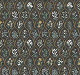 Rifle Paper Co. Hawthorne Black & Cream Wallpaper Rifle Paper Co. Covers about 60.8 square feet Unpasted 25.25-in repeat, straight match 27-in by 27-ft long roll - My Fabric Connection - Rifle Paper Co. Hawthorne Black & Cream Wallpaper Rifle Paper Co. Covers about 60.8 square feet Unpasted 25.25-in repeat, straight match 27-in by 27-ft long roll - My Fabric Connection -