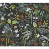 Rifle Paper Co. Juniper Forest Black Wallpaper Rifle Paper Co. Covers about 60.8 square feet Unpasted 24-in repeat, drop match 27-in by 27-ft long roll - My Fabric Connection - Rifle Paper Co. Juniper Forest Black Wallpaper Rifle Paper Co. Covers about 60.8 square feet Unpasted 24-in repeat, drop match 27-in by 27-ft long roll - My Fabric Connection -