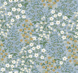 Rifle Paper Co. Wildwood Garden Blue & White Wallpaper Rifle Paper Co. Second Edition Covers about 60.8 square feet Unpasted 25.25-in repeat, straight match 27-in by 27-ft long roll - My Fabric Connection - Rifle Paper Co. Wildwood Garden Blue & White Wallpaper Rifle Paper Co. Second Edition Covers about 60.8 square feet Unpasted 25.25-in repeat, straight match 27-in by 27-ft long roll - My Fabric Connection -