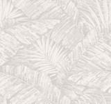York Wallcoverings Palm Cove Toile White & Grey Wallpaper Toile Resource Library Covers about 60.8 square feet Unpasted 25.25-in repeat, straight match 27-in by 27-ft long roll - My Fabric Connection - York Wallcoverings Palm Cove Toile White & Grey Wallpaper Toile Resource Library Covers about 60.8 square feet Unpasted 25.25-in repeat, straight match 27-in by 27-ft long roll - My Fabric Connection -