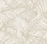 York Wallcoverings Palm Cove Toile White & Taupe Wallpaper Toile Resource Library Covers about 60.8 square feet Unpasted 25.25-in repeat, straight match 27-in by 27-ft long roll - My Fabric Connection - York Wallcoverings Palm Cove Toile White & Taupe Wallpaper Toile Resource Library Covers about 60.8 square feet Unpasted 25.25-in repeat, straight match 27-in by 27-ft long roll - My Fabric Connection -