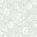 Erin & Ben Modern Acanthus Vintage Duck Egg Peel & Stick Wallpaper Erin & Ben Co. Covers about 34.2 square feet Peel & Stick 20.5-in repeat, straight match 20.5-in by 20-ft long roll - My Fabric Connection -