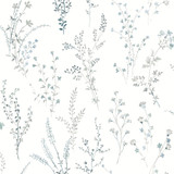 York Wallcoverings Wildflower Sprigs Blue & Green Peel & Stick Wallpaper Watercolor Botanicals Covers about 34.2 square feet Peel & Stick 20.5-in repeat, drop match 20.5-in by 20-ft long roll - My Fabric Connection - York Wallcoverings Wildflower Sprigs Blue & Green Peel & Stick Wallpaper Watercolor Botanicals Covers about 34.2 square feet Peel & Stick 20.5-in repeat, drop match 20.5-in by 20-ft long roll - My Fabric Connection -