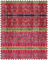 LAKAI Linen (FB00004) by Mind The Gap Designer Fabric | FB00004 | NOMAD STORY | Green, Yellow | Fabric Carolina | https://www.fabriccarolina.com/