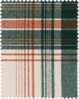 MONTEREY PLAID Woven Fabric (FB00089) by Mind The Gap Designer Fabric | FB00089 | WOODSTOCK '69 LIFESTYLE COLLECTION | Green, Taupe, Yellow | Fabric Carolina | https://www.fabriccarolina.com/