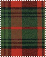 TYROLEAN PLAID Woven Fabric (FB00115) by Mind The Gap Designer Fabric | FB00115 | TYROL APRES-SKI HOME COLLECTION | Black, Green, Red | Fabric Carolina | https://www.fabriccarolina.com/
