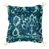 IONIAN Cushion (LC40115) by Mind The Gap Designer Pillows | LC40115 | SUNDANCE VILLA | 20 x 20 in | Indigo, Turquoise | Fabric Carolina | https://www.fabriccarolina.com/