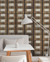 APOTHECARY Neutral Wallpaper (WP20264) by Mind The Gap Designer Wallpaper | WP20264 | PREMIUM DESIGNER WALLPAPER COLLECTION | 3 rolls x 20.5 x 118.1 in | 0.52m / 20.5in | 3m / 118in | 4.65mp | 80cm / 31.4in | Brown, Taupe | Non-woven | Paste the wall | 3-rolls in a box | Fabric Carolina | https://www.fabriccarolina.com/